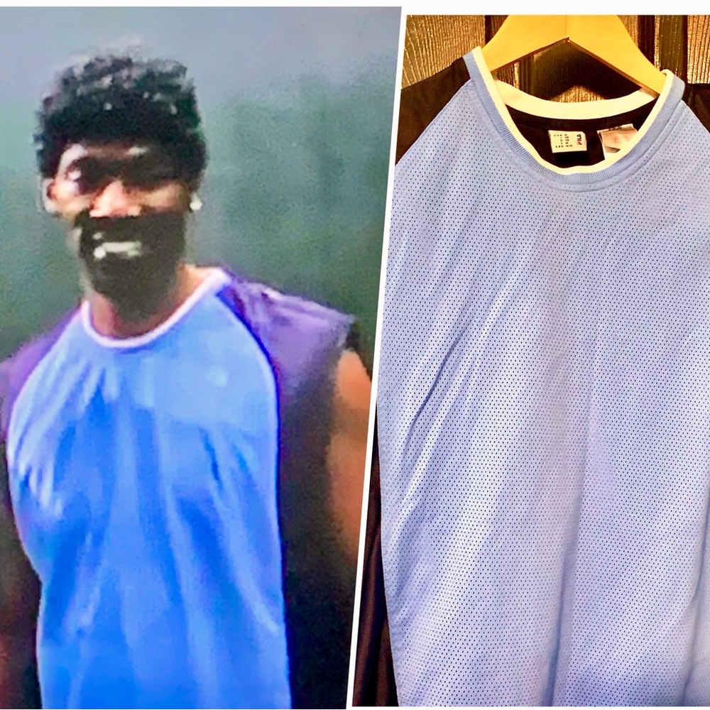 RARE FILA Chappelle Show Charlie Murphy Replica Tank Style Basketball Jersey